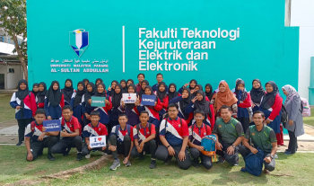 SMK Mersing Visits FTKEE UMPSA for Early Career Path Exposure